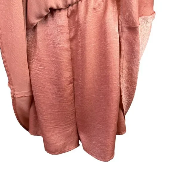 Show Me Your Mumu Copper Ruffle Romper Size Small